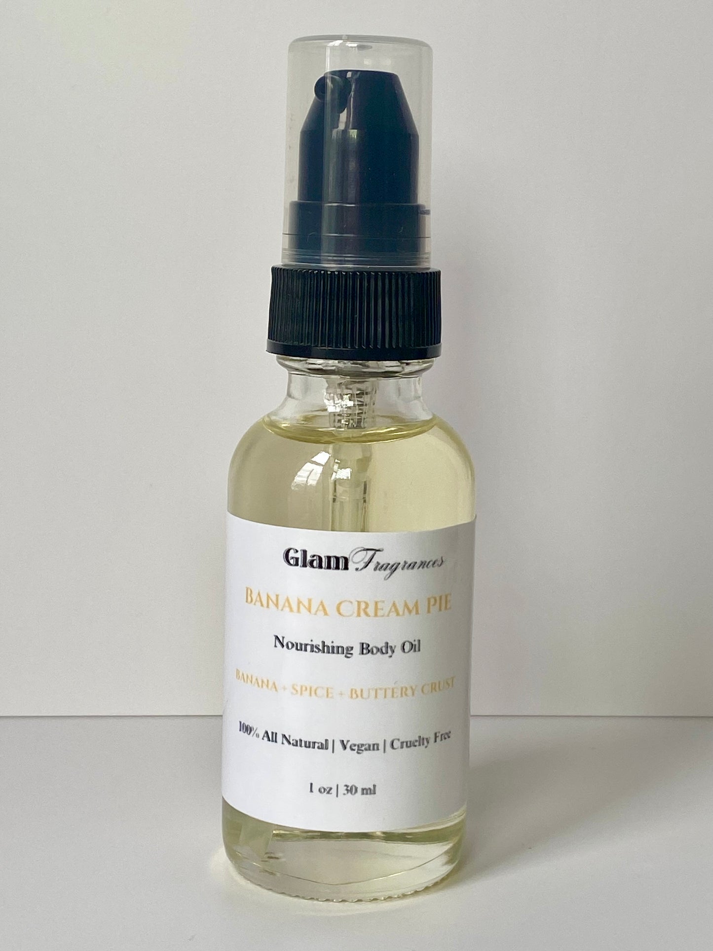 Banana Cream Pie Mini Body Oil