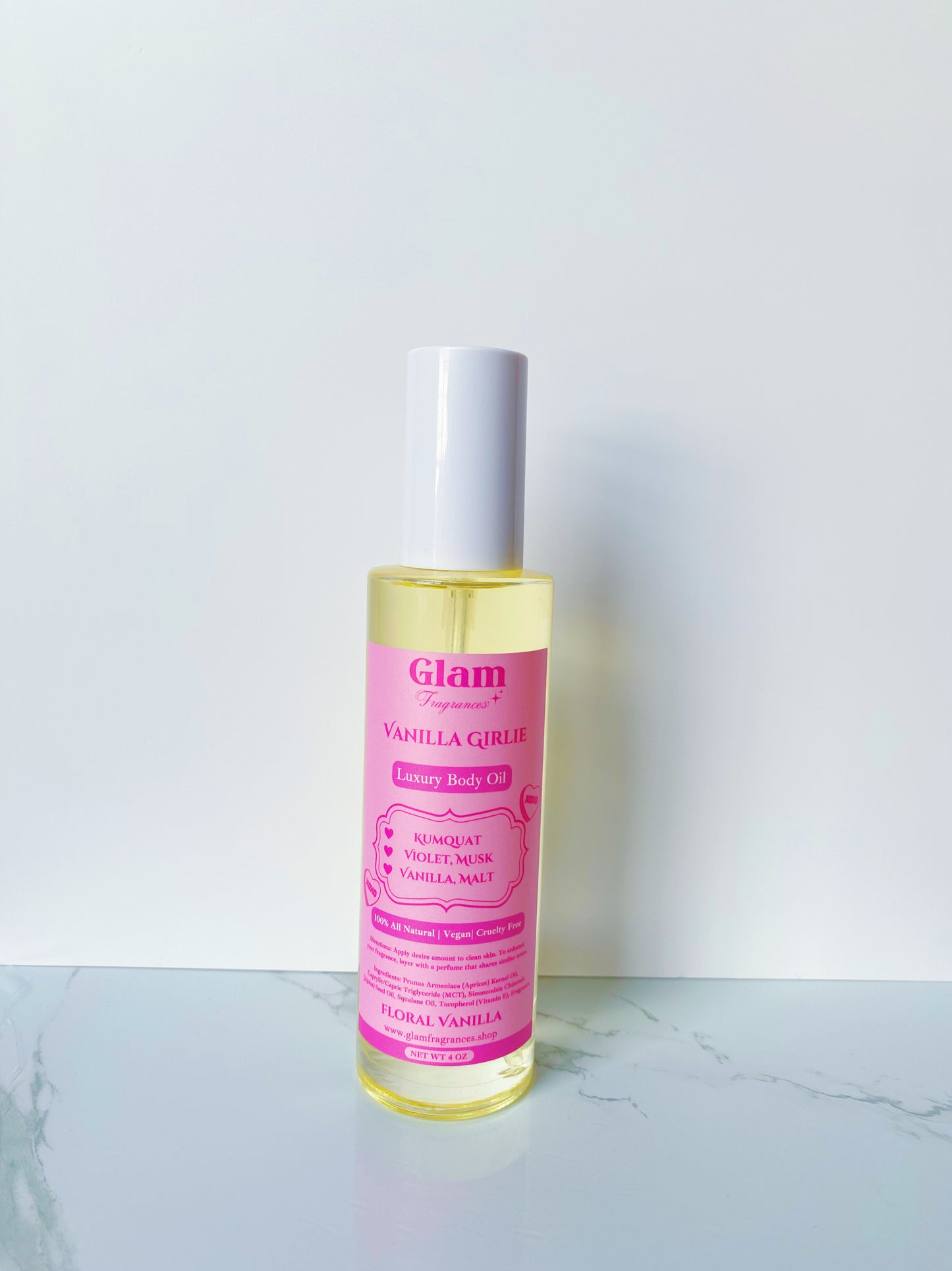 Vanilla Girlie Body Oil - Inspired By Xerjoff Dama Bianca