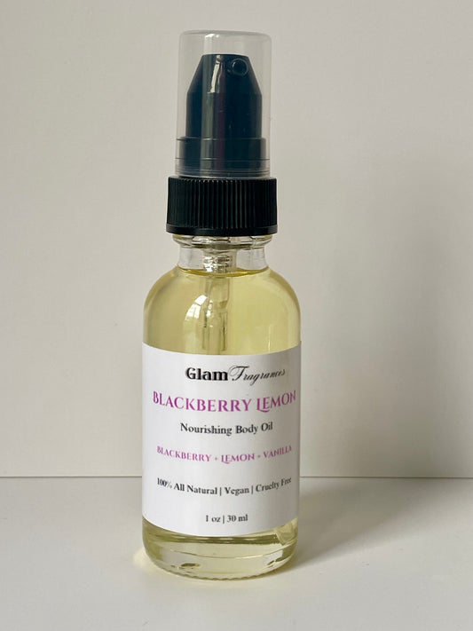 Blackberry Lemon Mini Body Oil - Inspired By BBW Sweet On Paris