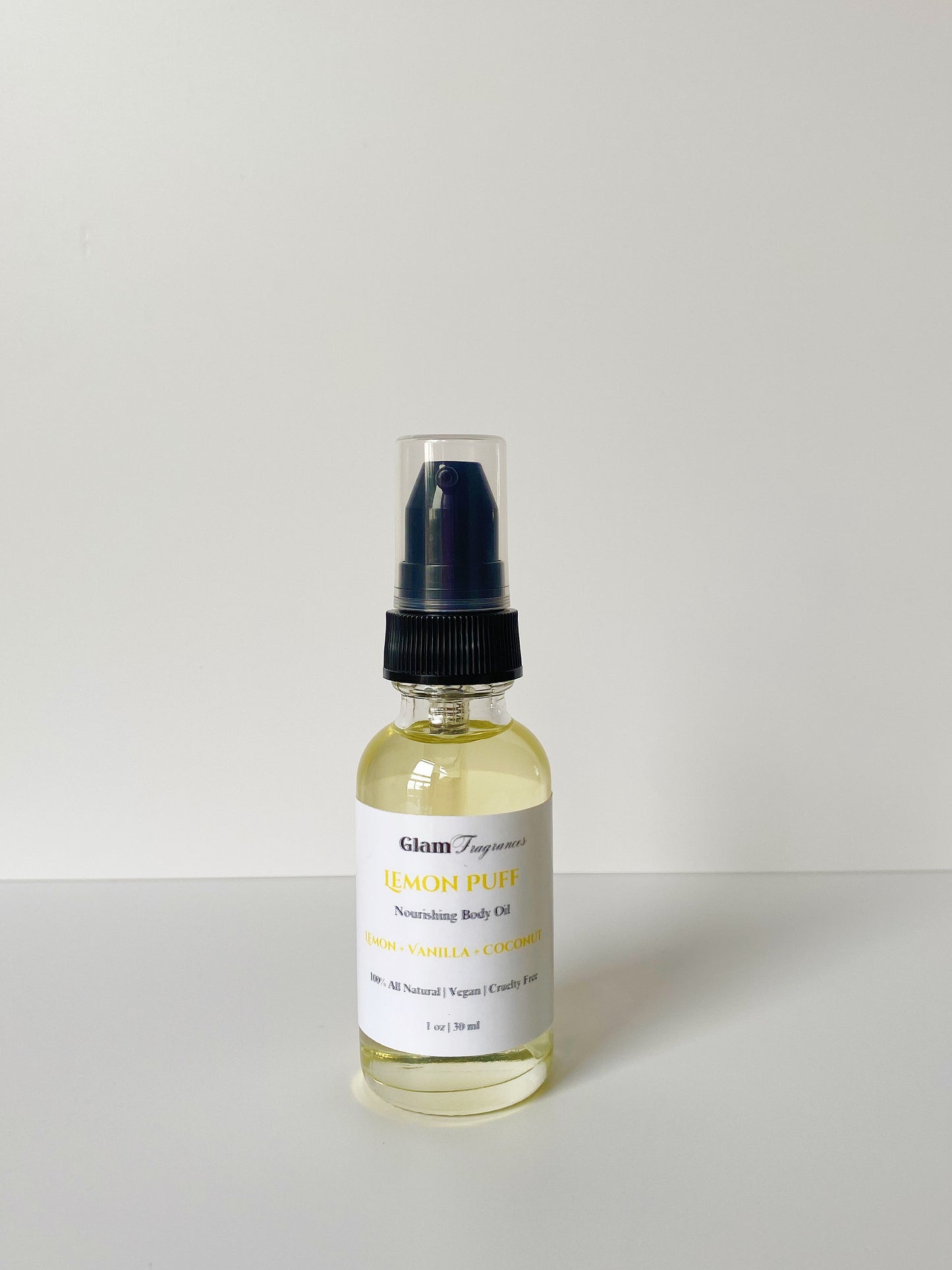 Lemon Puff Mini Body Oil - Inspired By House Of Sillage Hufflepuff